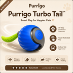 Purrigo Turbo Tail™ | Interactive Rolling Cat Toy